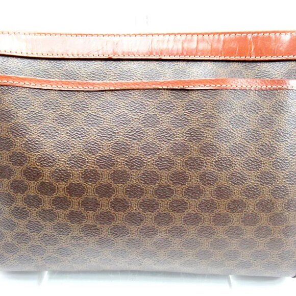 Authentic CELINE Clutch Bag Macadam PVC Leather Authentic T17249 - Picture 2 of 9